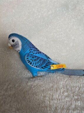 Steiff Blue Parakeet- Excellent Condition